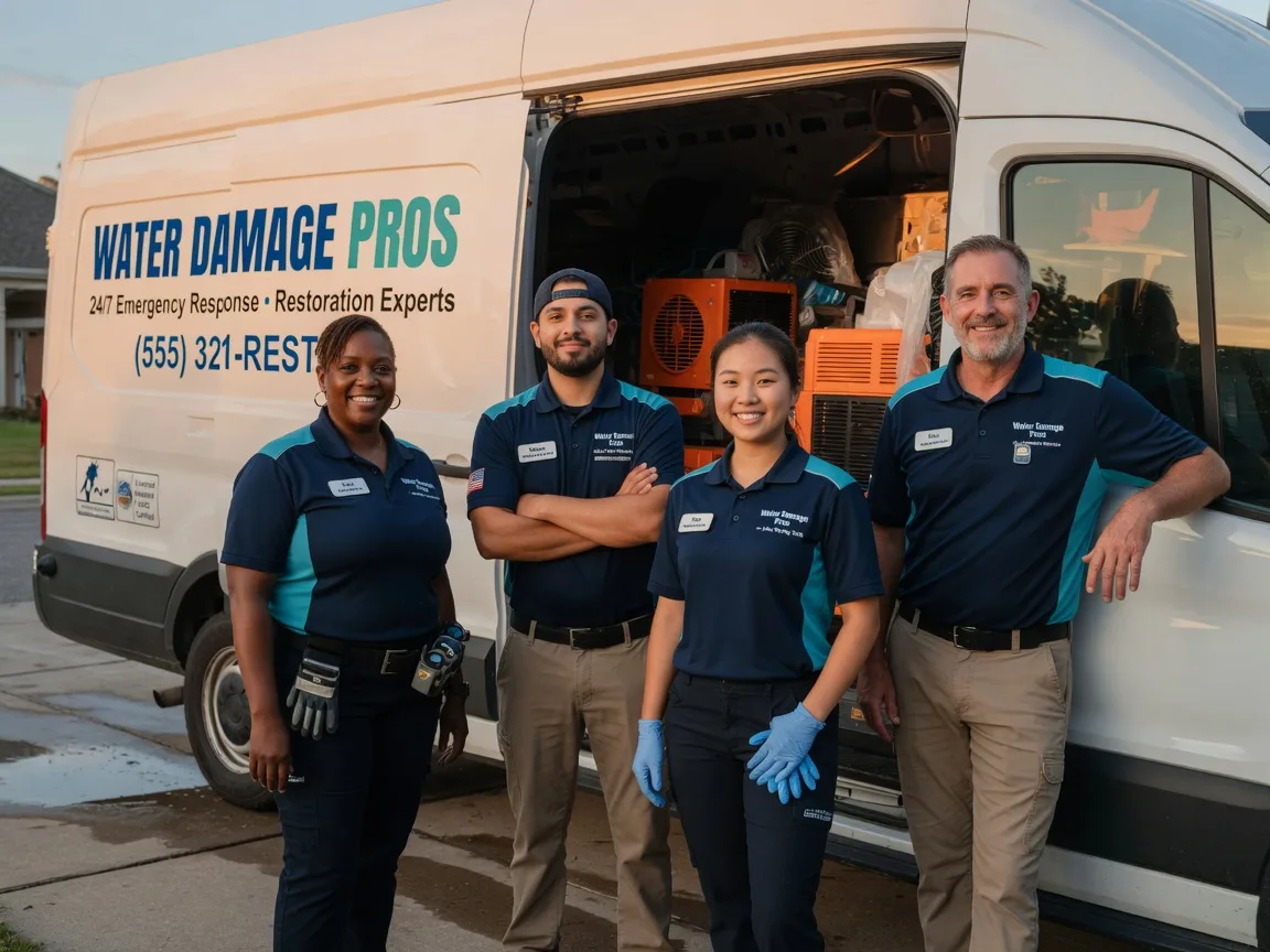 Water Damage Restoration company in Lomax, IL