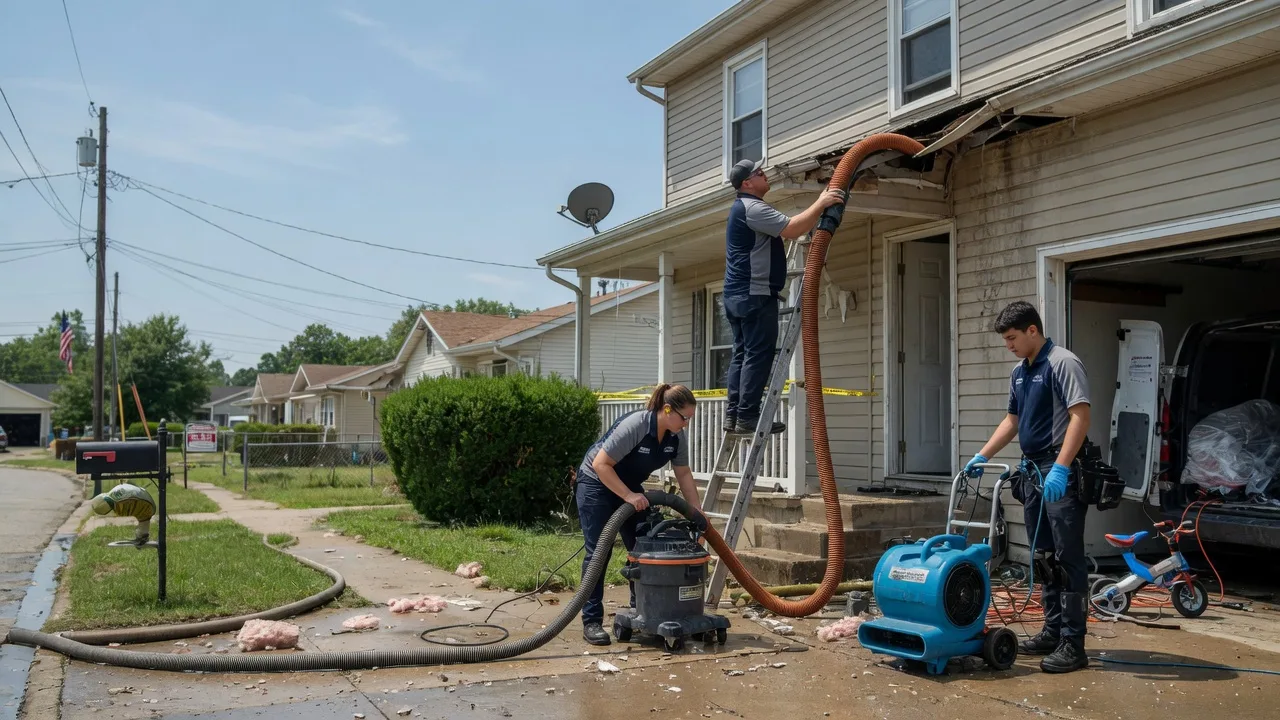 Water Damage Restoration in Lomax, IL near me
